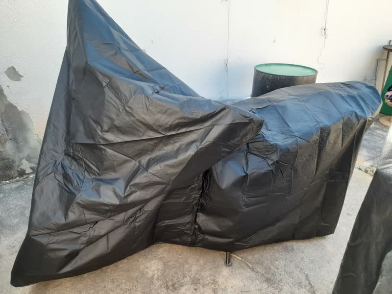foto de Capa Para Moto Forrada Impermeável Térmica Sol Chuva