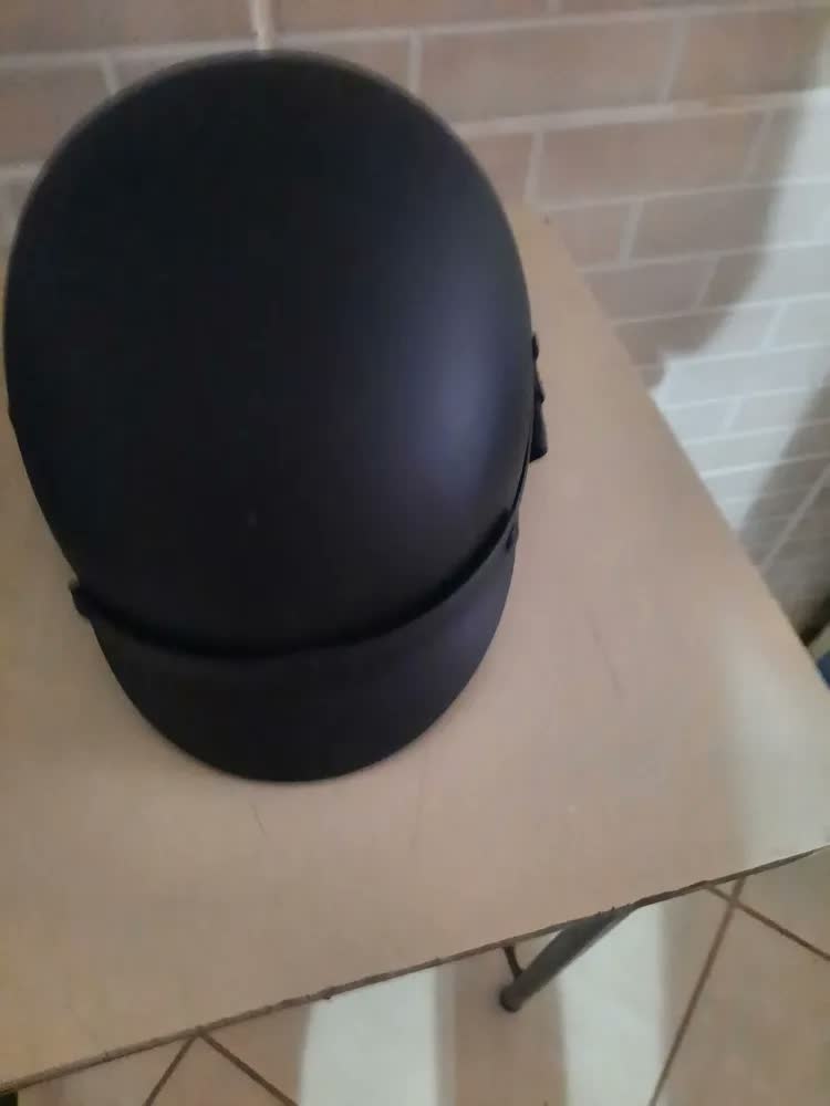 foto de Capacete Aberto Coquinho Vintage Scooter Elétrica Harley 883 Ccc019