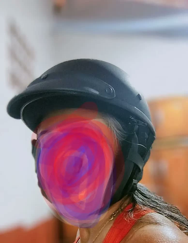 foto de Capacete Aberto Coquinho Vintage Scooter Elétrica  Harley 883 Ccc019