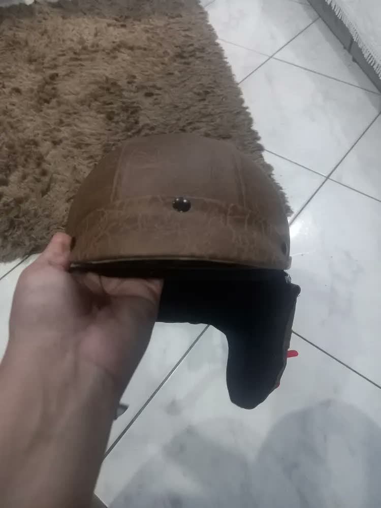 foto de Capacete Coquinho Patinete Moto Elétrico Scooter Old Ccc091