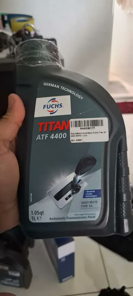 foto de Óleo Câmbio Automático Fuchs Titan Atf 4400 M315 1 Litro