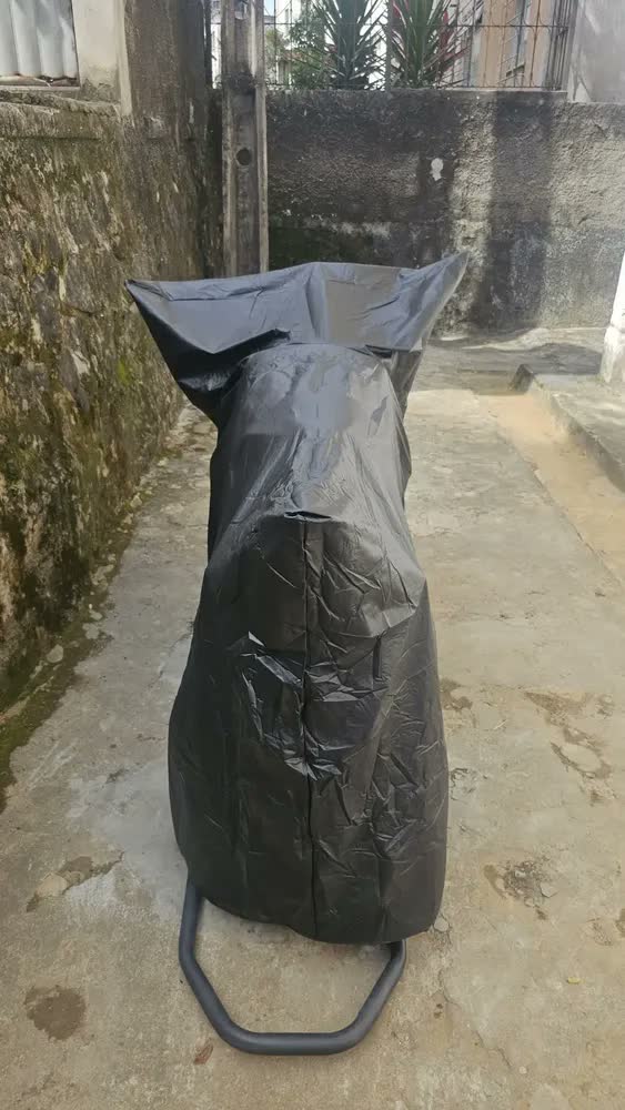foto de Capa Para Moto Forrada Impermeável Térmica Sol Chuva Protege