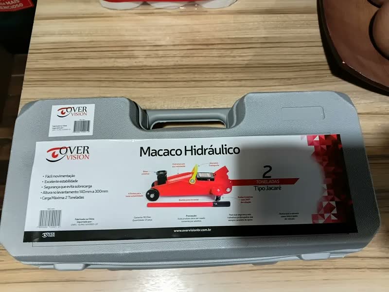 foto de Macaco Hidráulico Tipo Jacaré 2 Toneladas Reforçado