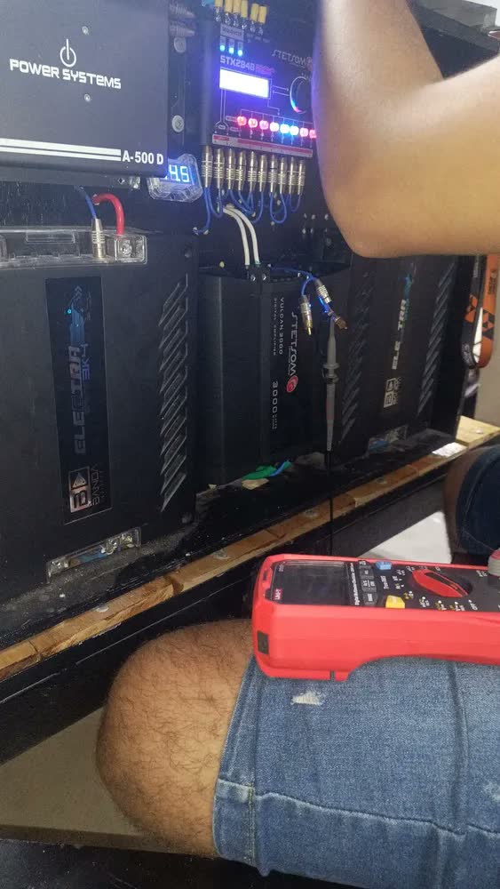 foto de Módulo Amplificador Stetsom Vulcan 3000 Full Range de 3000W RMS e 2 Ohms