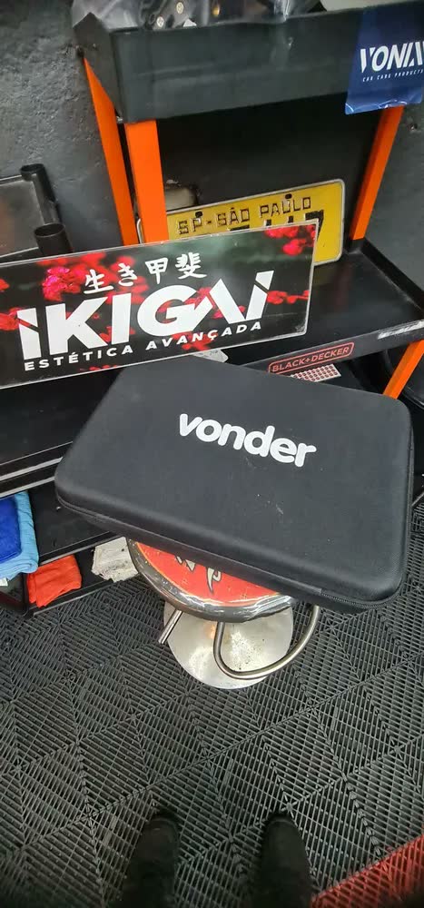 foto de Politriz Mini Automotiva Vonder 2x Baterias Pmv120