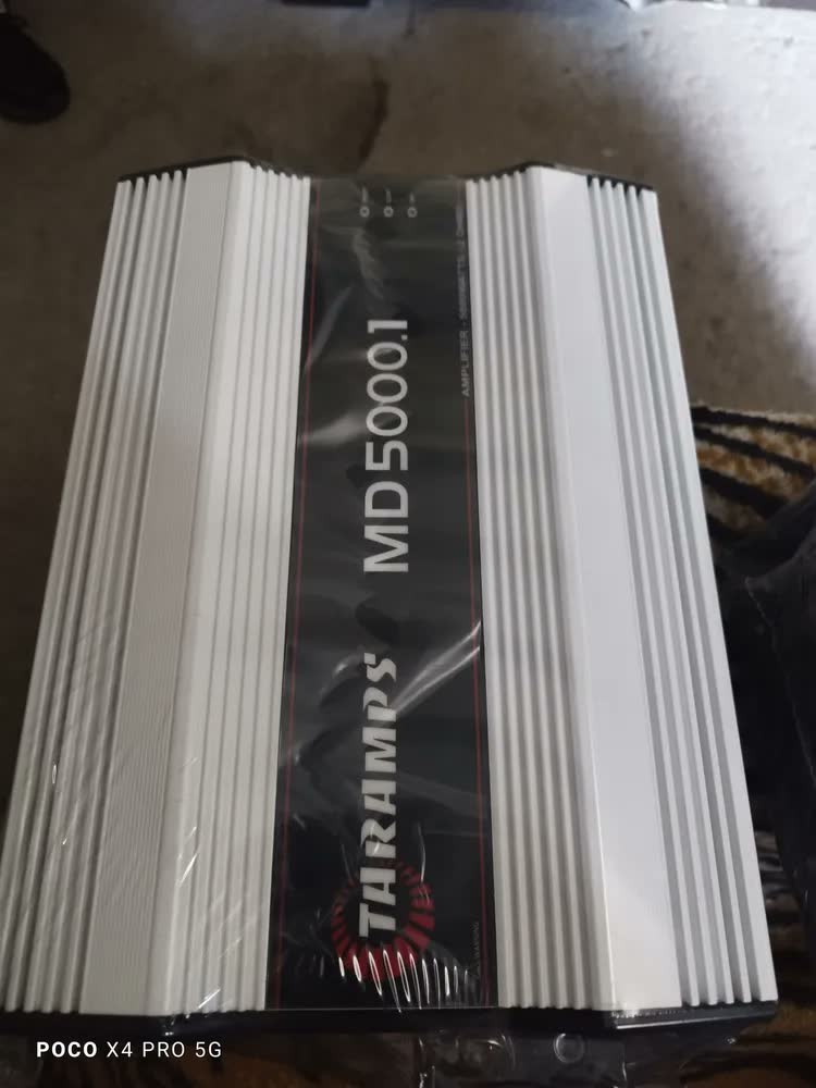 foto de Módulo Amplificador Taramps MD 5000.1 de 5000W RMS para Som Automotivo Mono 2 Ohms