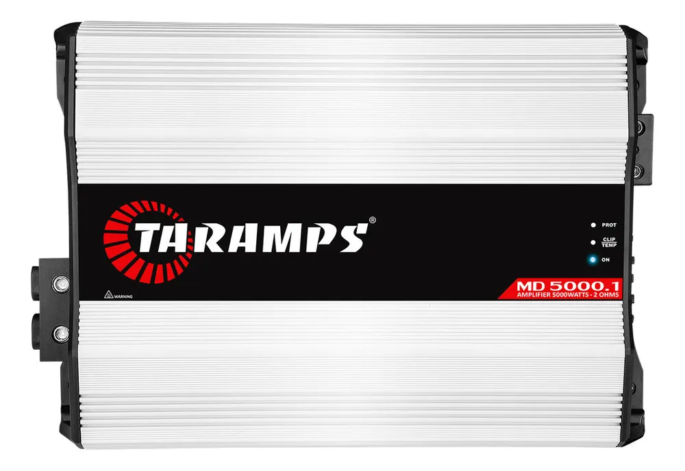 Módulo Amplificador Taramps MD 5000.1 de 5000W RMS para Som Automotivo Mono 2 Ohms