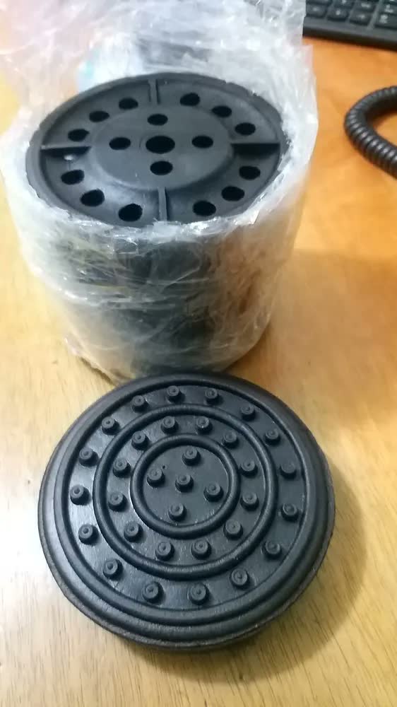foto de Kit 4 Sapata Borracha Elevador Automotivo Maciça Autobox Hidromar Ferramentas Online
