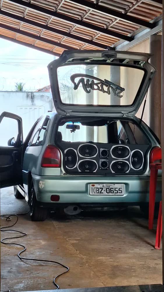 foto de Par Alto Falante Médio Grave Snake 6x9 Polegadas Esv200 Rms Cor Branco