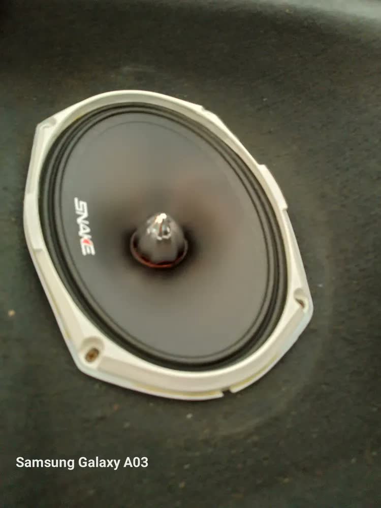 foto de Par Alto Falante Médio Grave Snake 6x9 Polegadas Esv200 Rms Cor Branco
