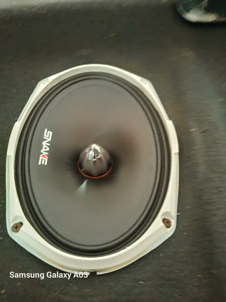 foto de Par Alto Falante Médio Grave Snake 6x9 Polegadas Esv200 Rms Cor Branco