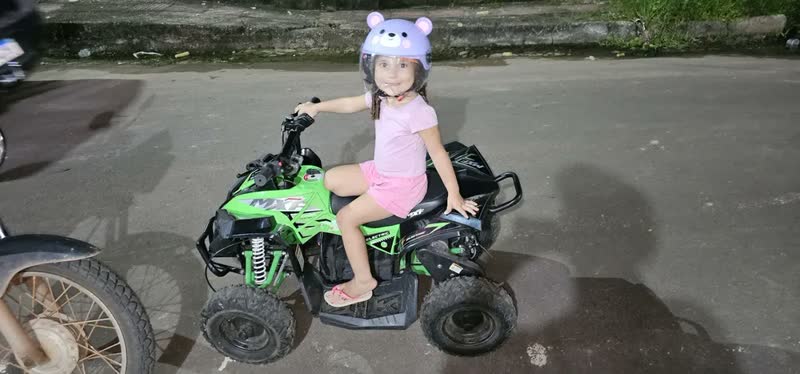 foto de Mini Quadriciclo Thor 1000w Mxf Eletrico Motos Cor Verde