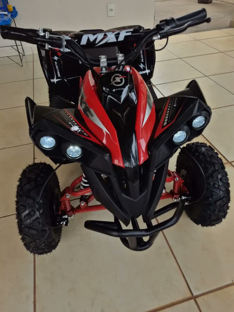 foto de Mini Quadriciclo Thor 1000w Mxf Eletrico Motos Cor Verde