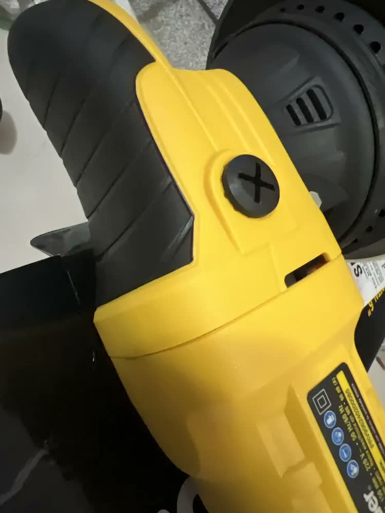 foto de Politriz Roto-orbital 6 900w Prv 906 Partida Suave Vonder cor amarelo