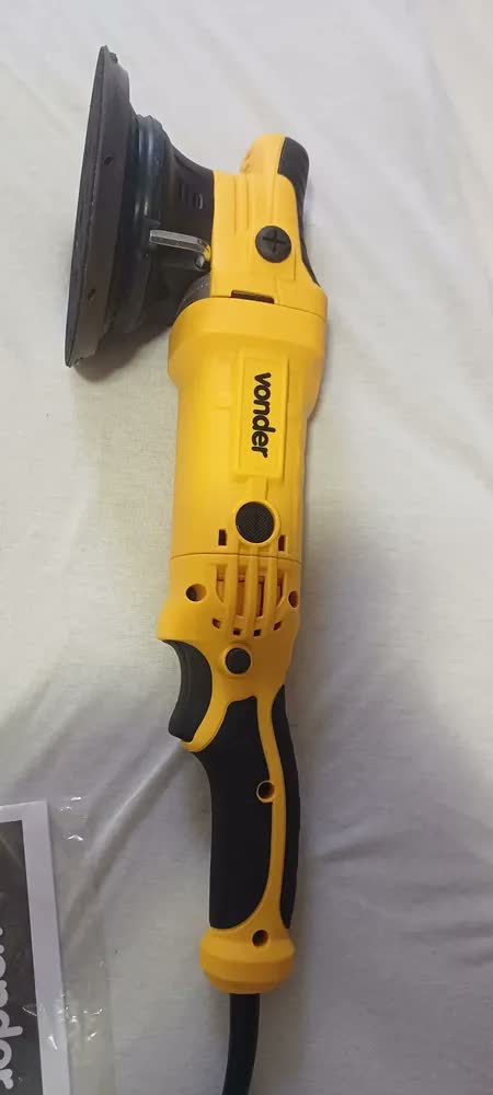 foto de Politriz Roto-orbital 6 900w Prv 906 Partida Suave Vonder cor amarelo
