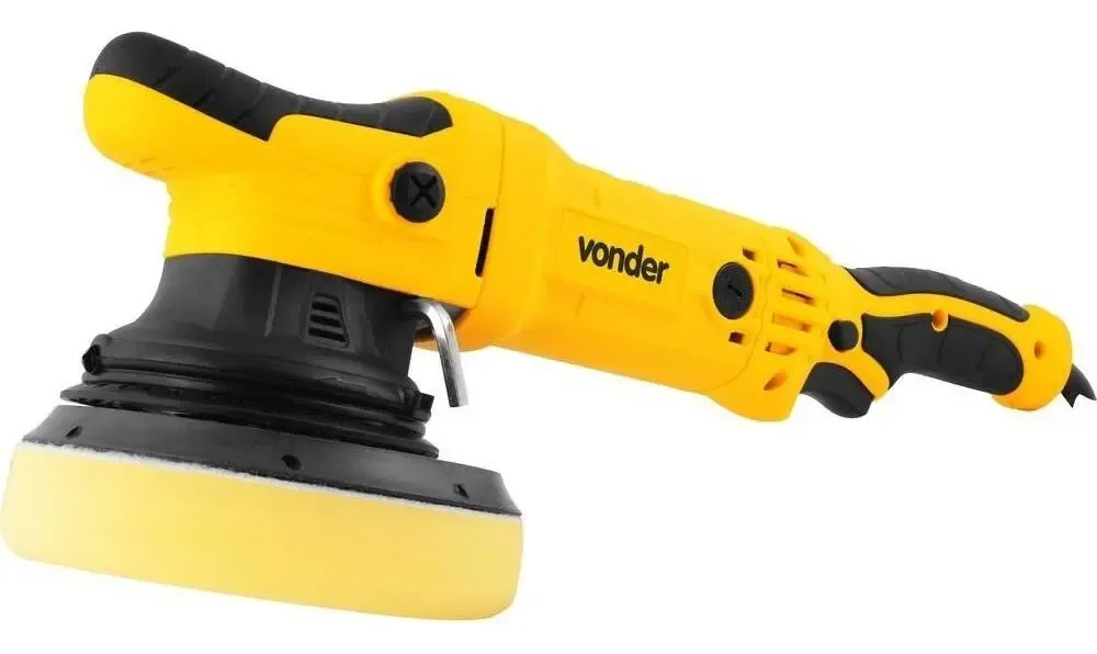 Politriz Roto-orbital 6 900w Prv 906 Partida Suave Vonder cor amarelo