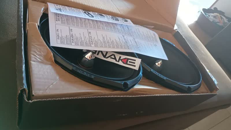 foto de Alto Falante Woofer Snake Pro 6x9 Esv 280w Rms 4 Ohms