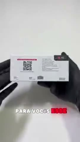 vídeo do produto