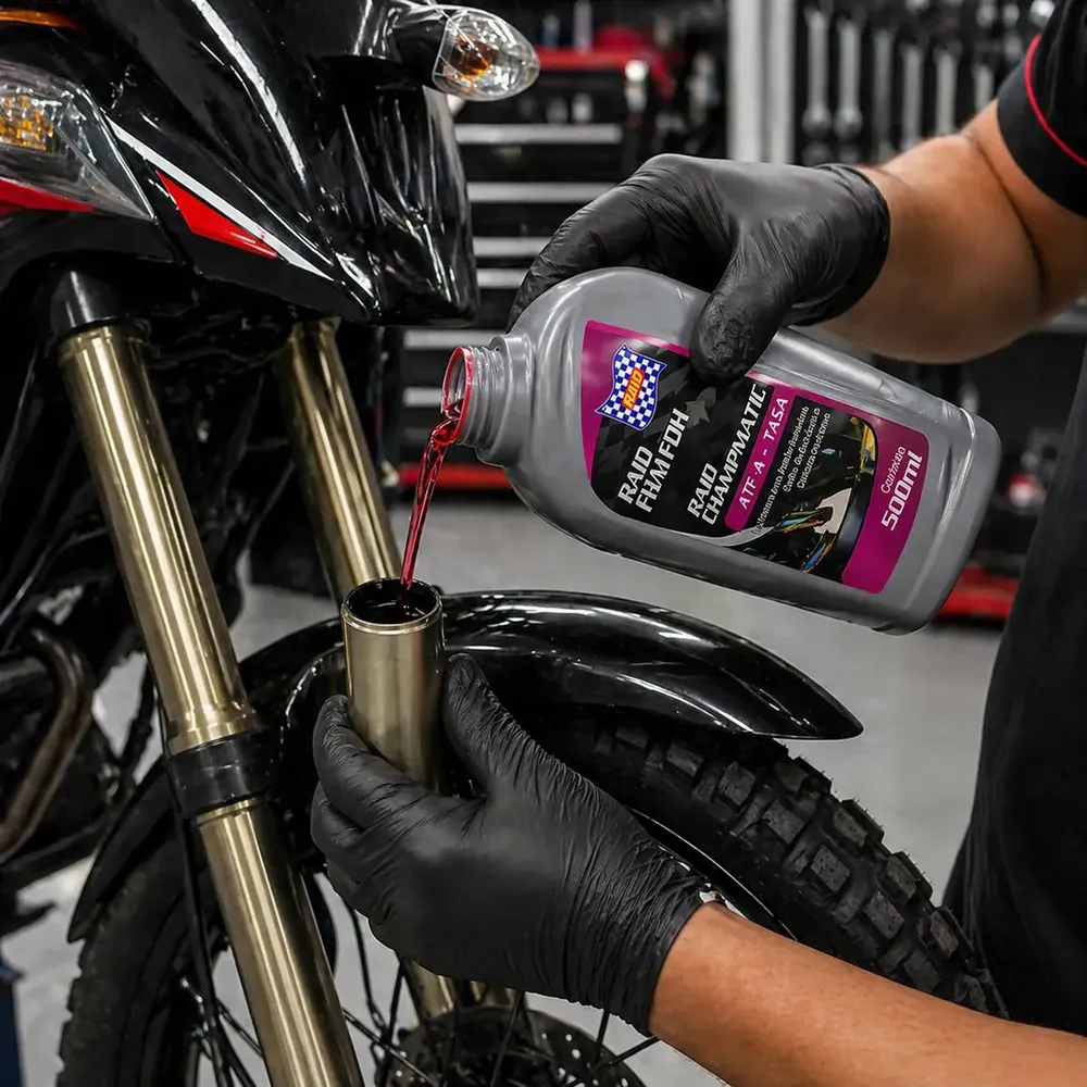 Fork Oil Oleo Para Amortecedor Bengala De Moto Atf Tipo A