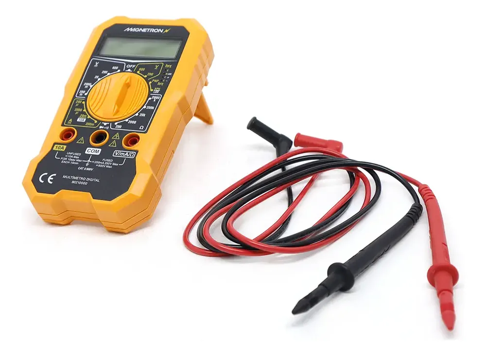 Magnetron 90210000 Multímetro Digital Universal 10a 600v Completo