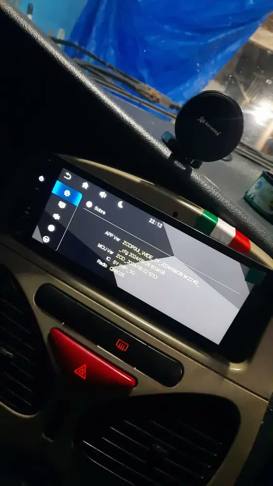 foto de Central Multimidia Universal 1 Din com Carplay e Android E-tech Combat 6.86 Full Touch