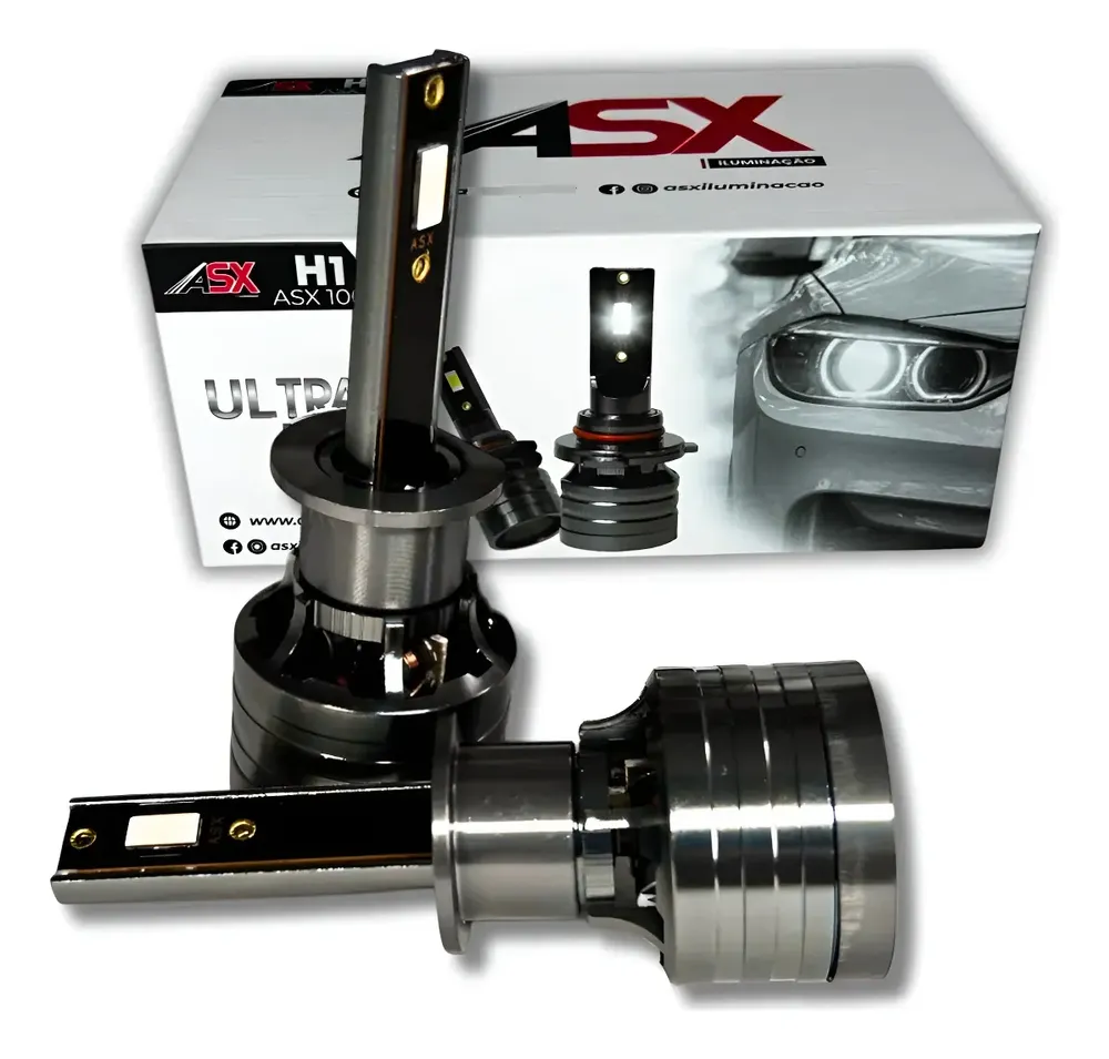 Par Ultra Led Asx 70w 10000 Lúmens 6000k 12/24v Automotiva