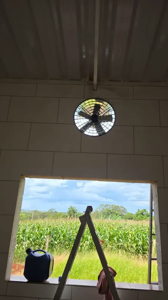 foto de Ventilador Exaustor 50 Cm Alta Vazão Coifa P/cabine Pintura