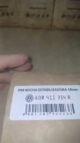 vídeo do produto