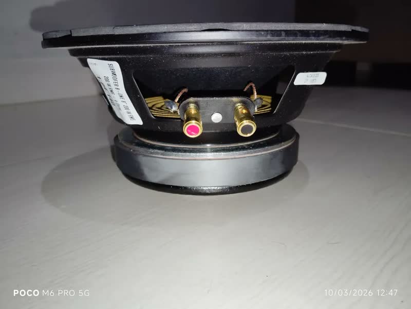 foto de Subwoofer Bomber 8 Pol B-one 200w Rms 4 Ohms Alto Falante