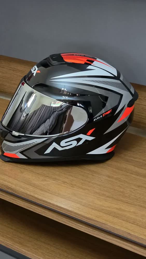 foto de Viseira Capacete Axxis/asx Eagle/draken/city Segment V18b