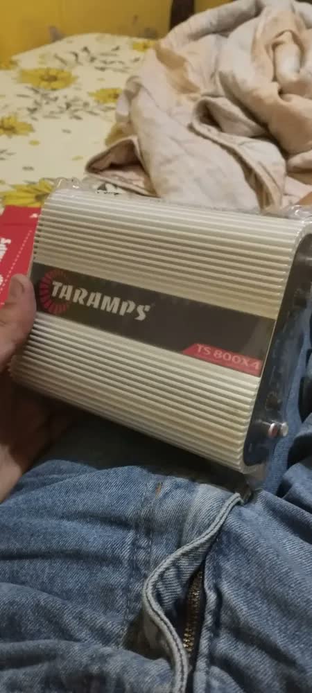 foto de Modulo Taramps Ts 800 Rms Ts800x4 2 Ohms Amplificador 800w Entrada Rca E Fio T800 4 Canais Som Automotivo