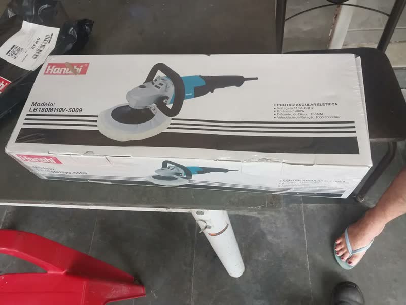 foto de Politriz Angular Automotiva 7 Polegadas 1400w Polidor 220v