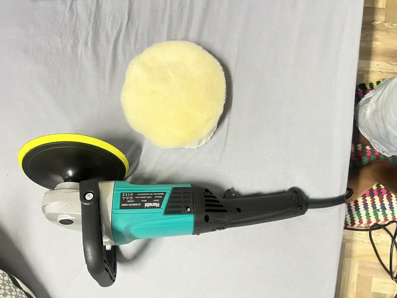 foto de Politriz Angular Automotiva 7 Polegadas 1400w Polidor 220v