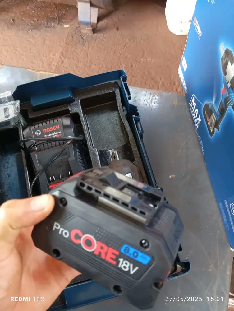 foto de Chave De Impacto Gds 1600 Hc 3/4'' Biturbo Bosch Sem Bateria
