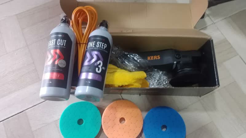 Politriz Roto Orbital 15mm Rs 900w 60hz Kers + Brindes