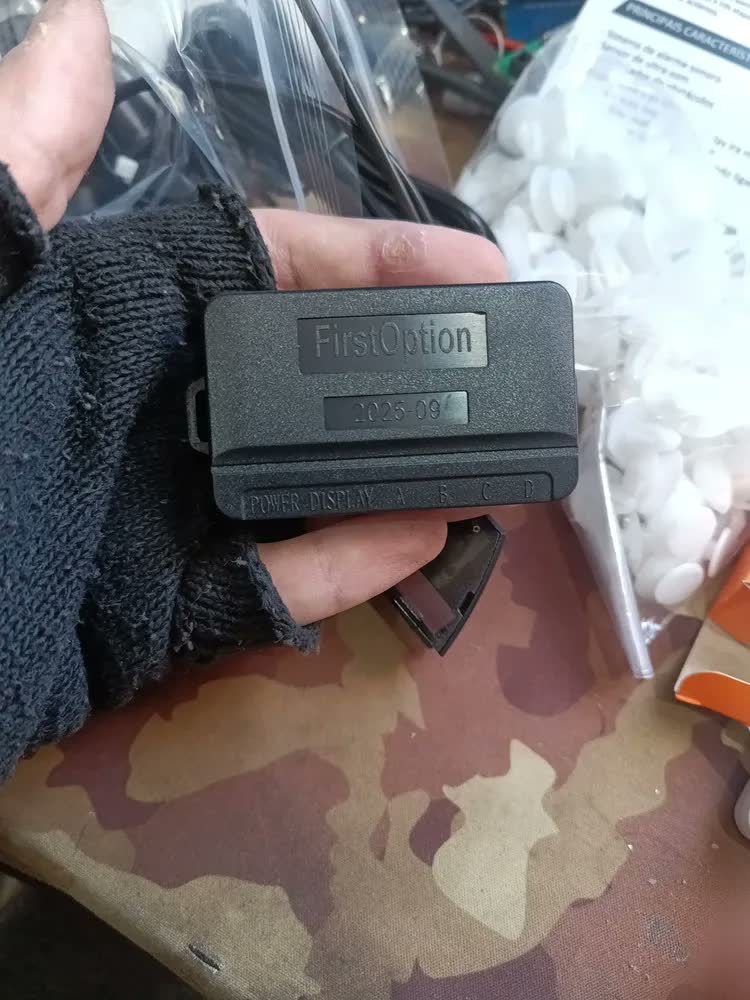 foto de Sensor De Estacionamento 18,5mm Ré Universal Display Sonoro