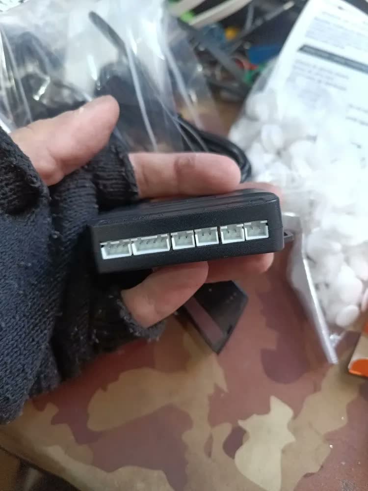 foto de Sensor De Estacionamento 18,5mm Ré Universal Display Sonoro