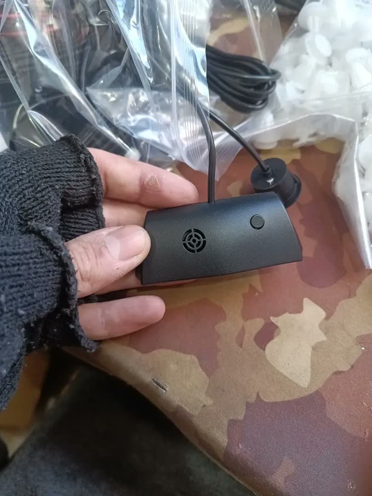 foto de Sensor De Estacionamento 18,5mm Ré Universal Display Sonoro