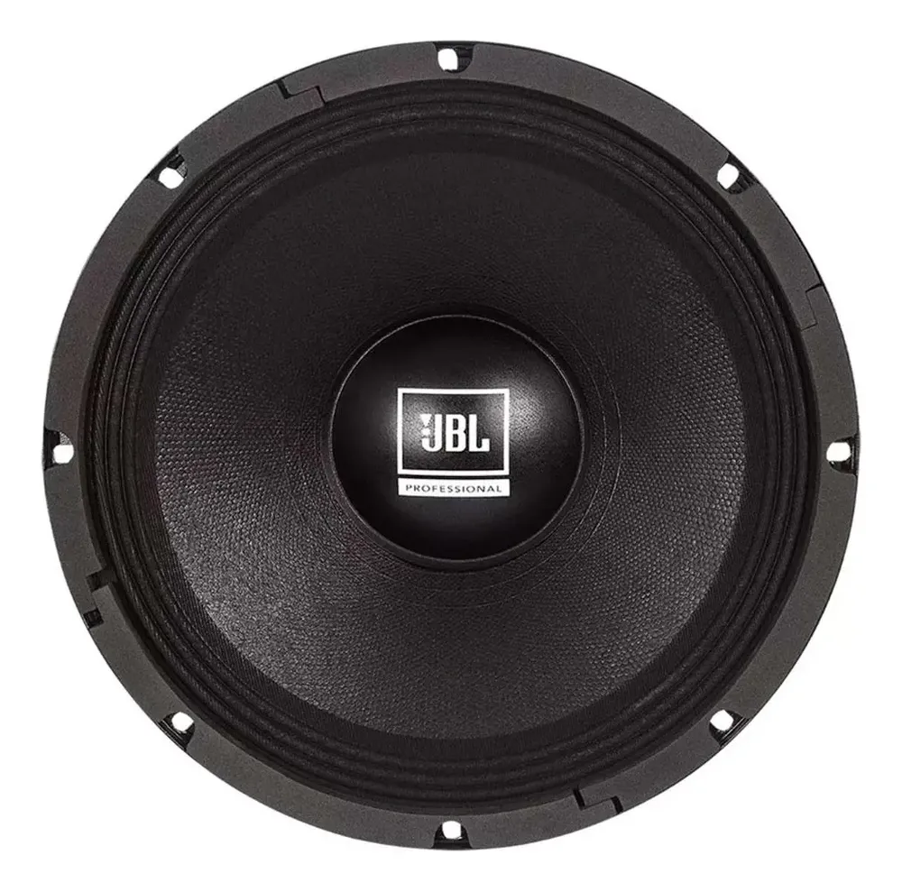 Alto Falante Woofer Profissional 10pwx 250w Rms 8 Ohms Jbl Cor Preto