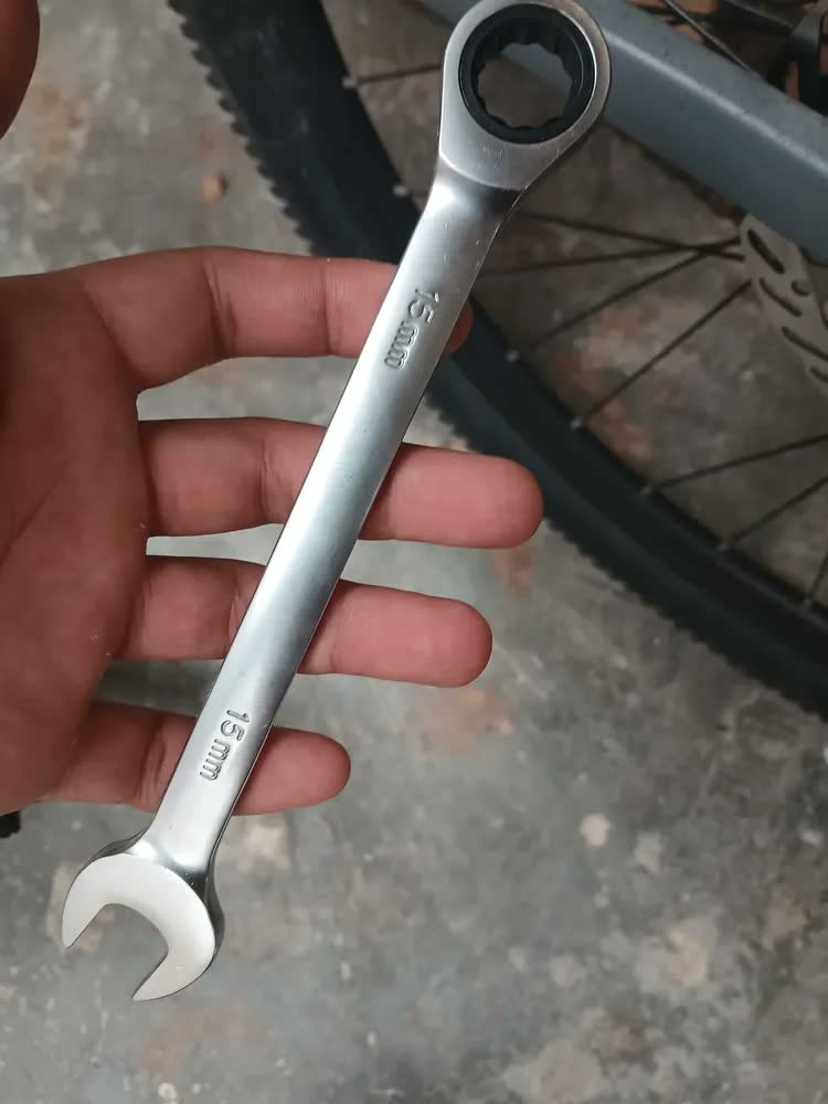 foto de Chave Combinada Catraca 10 12 13 14 15 17mm Para Automotiva