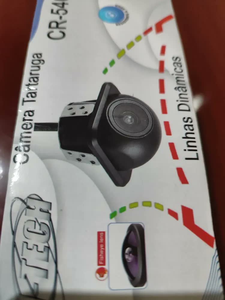 foto de Câmera de Ré Tartaruga H-Tech CR540 Ângulo 160° Resolução 1080p À Prova D'água