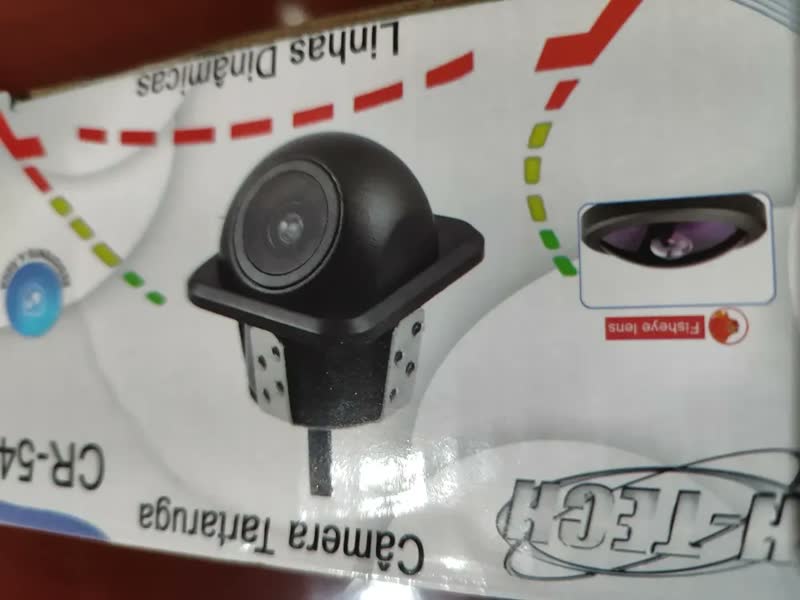 foto de Câmera de Ré Tartaruga H-Tech CR540 Ângulo 160° Resolução 1080p À Prova D'água