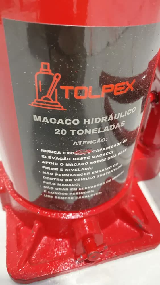 foto de Macaco Hidráulico Garrafa Universal 20 Toneladas