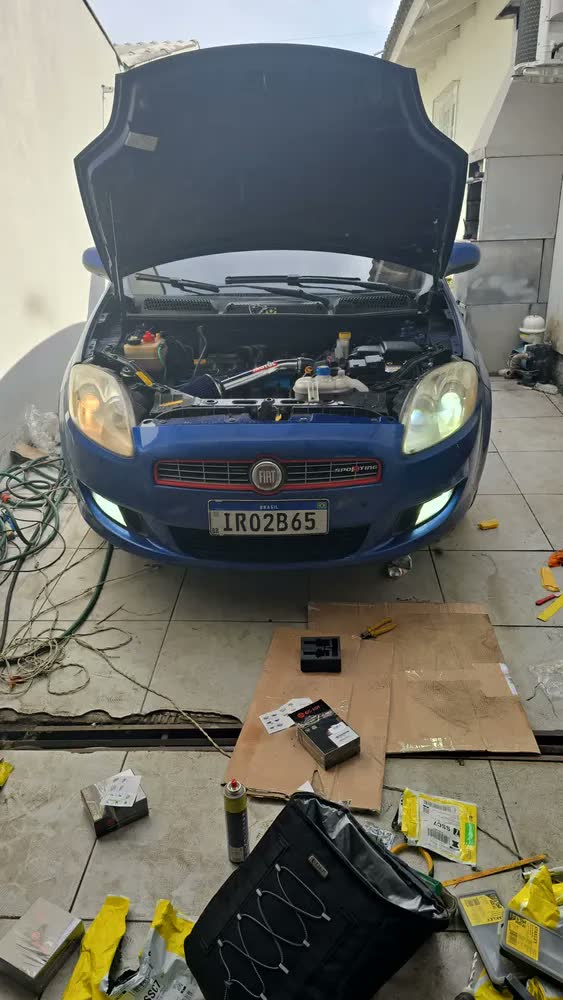 foto de Par Lâmpada Led H4 H7 H1 H11 Farol Carro Canbus Premium 200w
