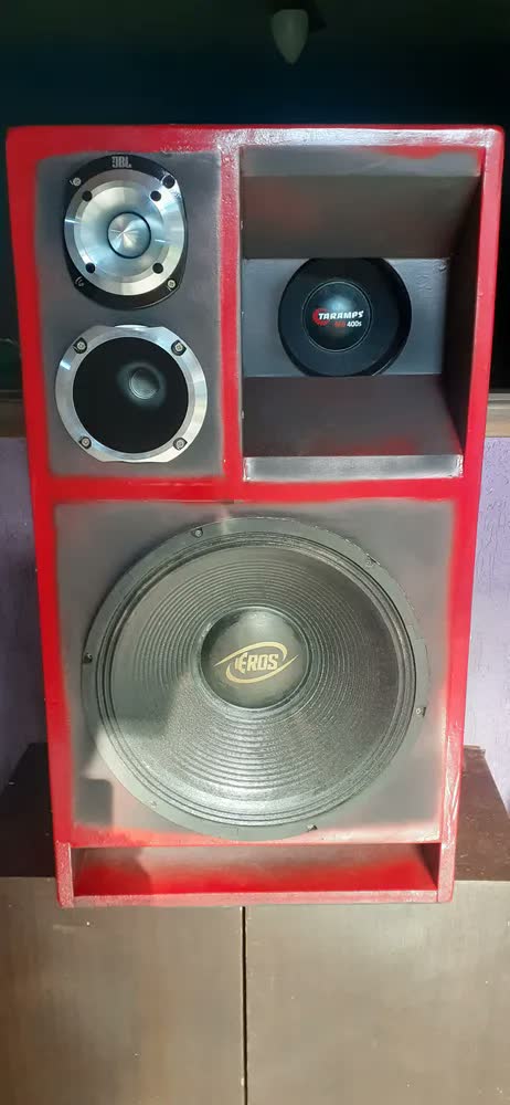 foto de Super Tweeter Profissional Selenium Jbl St400 Trio 150w Rms Cor Cromado