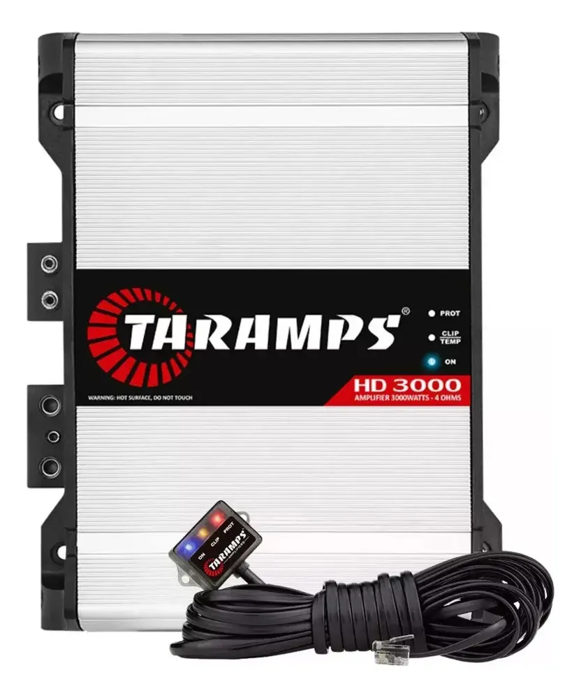 Módulo Amplificador Taramps HD 3000 de 3000W RMS 4 Ohms Classe D