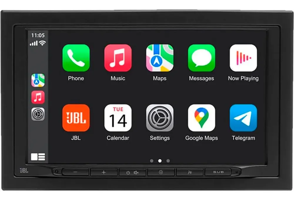 Central Multimídia Jbl Legend 700 7 Pol Carplay Android Auto car