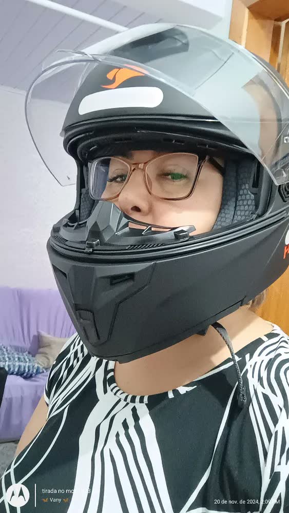 foto de Capacete Race Tech Signal Monocolor Preto Fosco