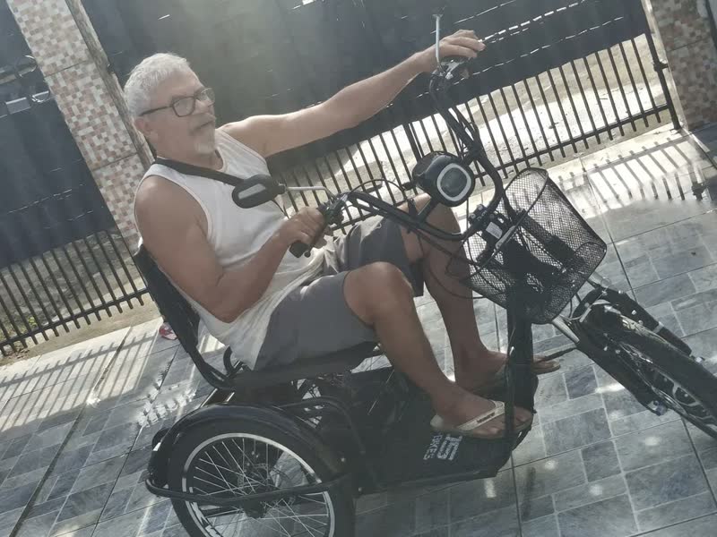 foto de Triciclo Elétrico Duos Confortável Motor 800w