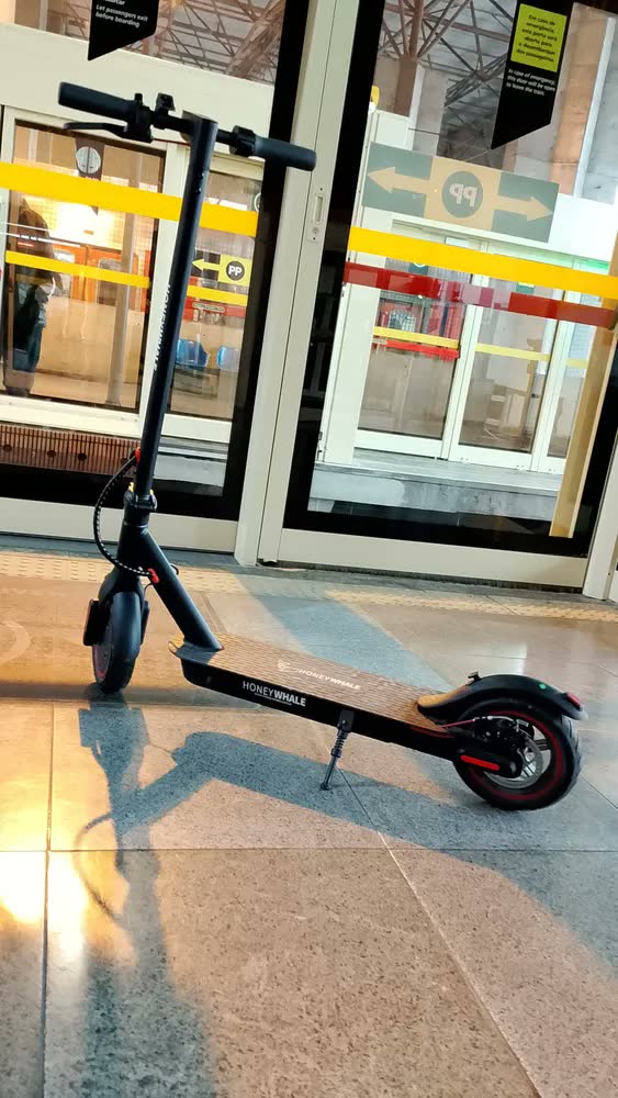 foto de HONEYWHALE M2 Pro Patinete Eletrico Adulto, 500W Scooter Elétrica, Velocidade Máxima de 32 KM/H, 22 KM de Autonomia, Honey Whale com App Bluetooth (36V 7.8AH)